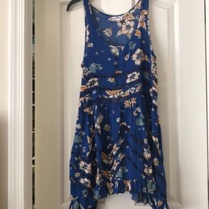 Beautiful Free People long top, blue w 💐